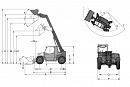 Телескопический погрузчик Wacker Neuson TH522 фото 7